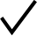 black checkmark