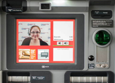 Video Teller Screen