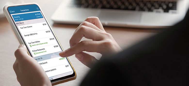 mobile banking at your desk