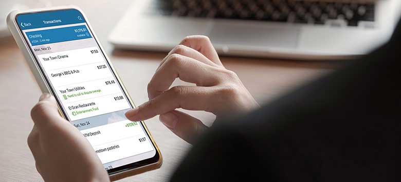 mobile banking at your desk