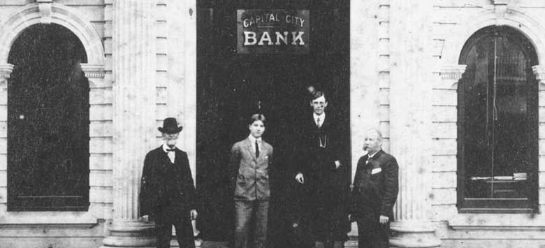 our history of banking