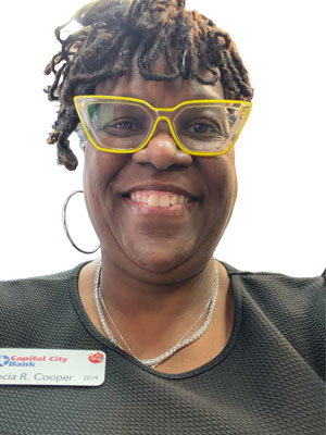 Headshot for Kecia Cooper